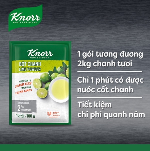 Knorr Lime Seasoning Powder 100g - 